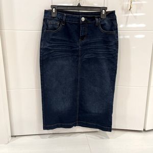 Jean skirt